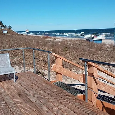 Moderne 3-raum Strandmoewe Mit Panoramafenster Apartment Uckeritz